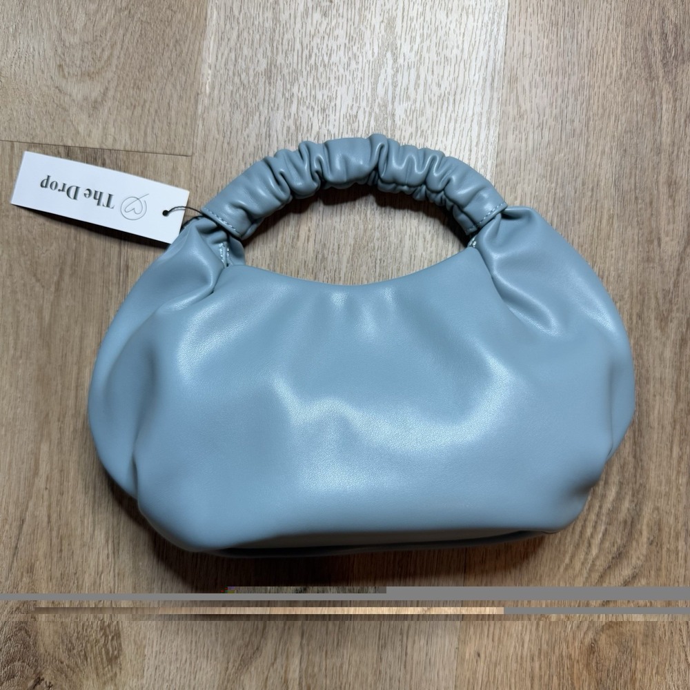 The Drop Women's Addison Soft Volume Top-Handle Bag Small Light‎ Blue